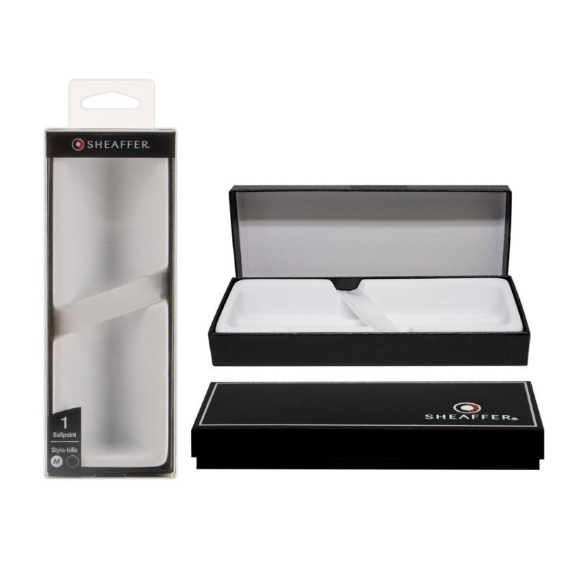 SHEAFFER 100 BLUE TRANSLUCENT BARREL BALLPOINT PEN HSB