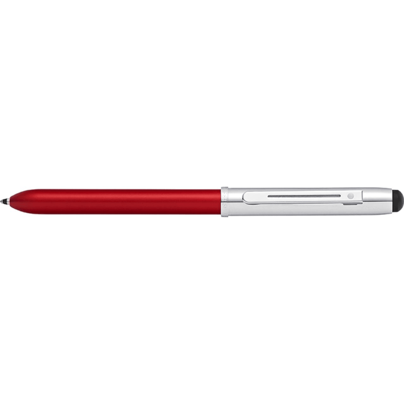 SHEAFFER QUATTRO METALLIC RED/CHROME MEDIUM FOUNTAIN PEN