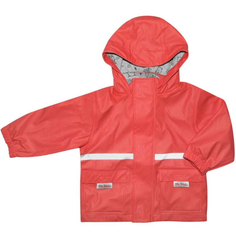 SILLY BILLYZ WATERPROOF JACKET RED X-LARGE