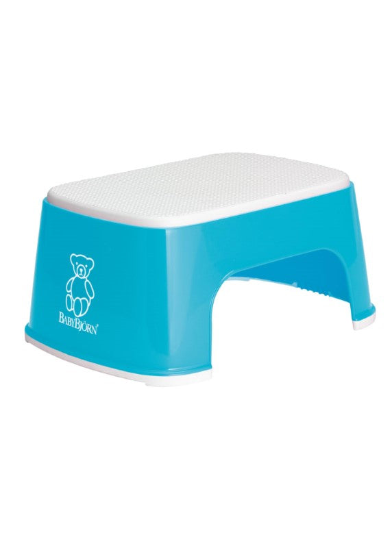 BABY BJORN STEP STOOL TURQUOISE/WHITE