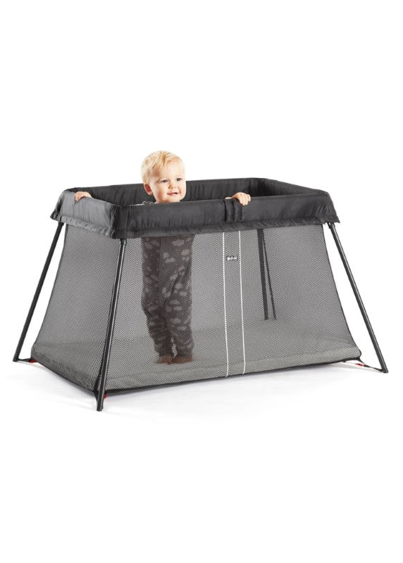 BABY BJORN TRAVEL COT LIGHT - BLACK