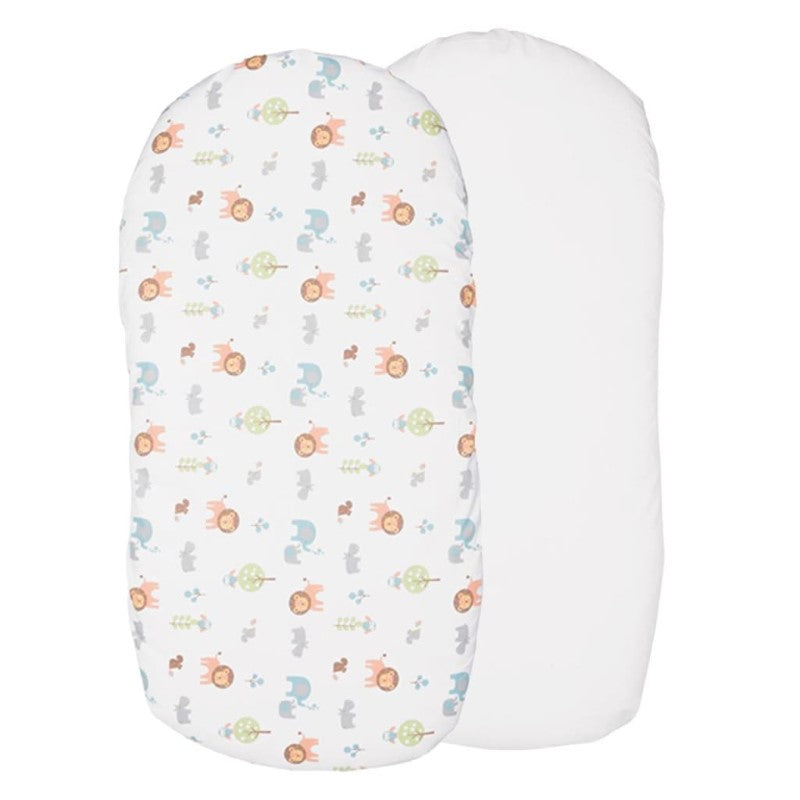 CHICCO BABY HUG 2 PCS CRIB SET LITTLE ANIMALS