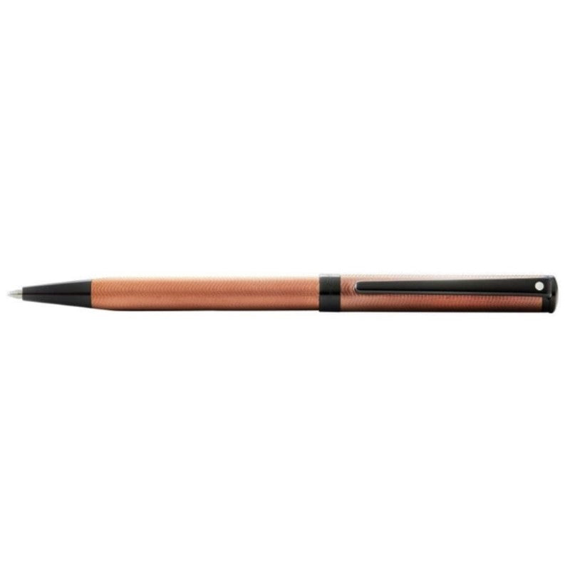 SHEAFFER INTENSITY ENGRVD BRONZE/BLACK TRIM BALLPOINT PEN