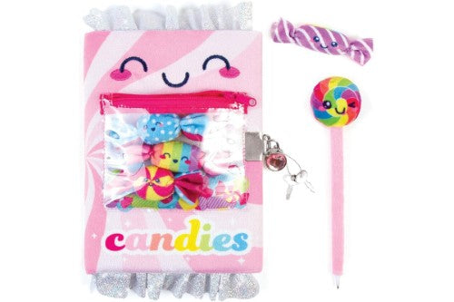 Locking Journal - 3C4G Candy Plush Pocket