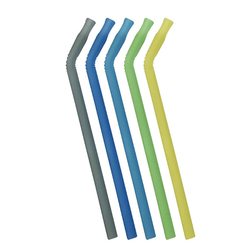 B.BOX SILICONE STRAW 5PC POOL PARTY