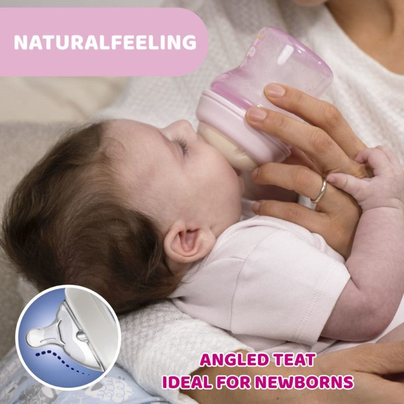 CHICCO BOTTLE PP: NAT FEELING UNI 150ML SFLW