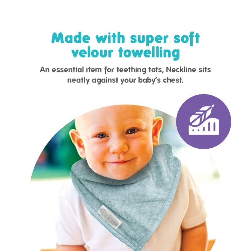 SILLY BILLYZ TOWEL BANDANA BIB MAITAI BAY