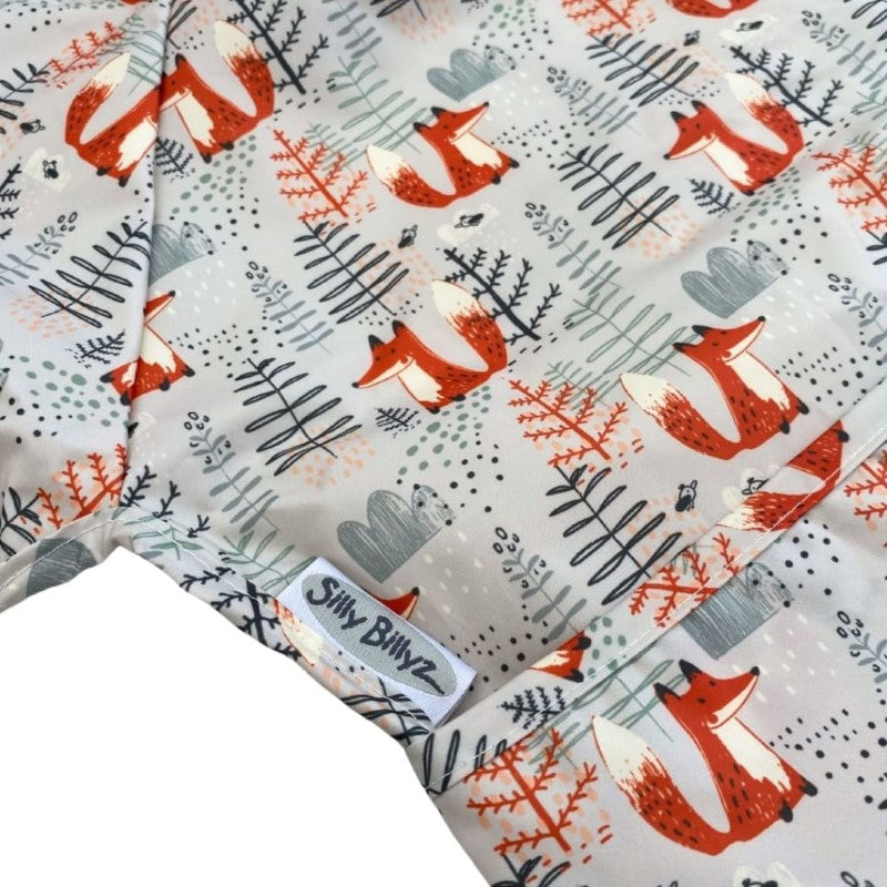 NYLON SMALL LONG SLEEVE BIB MR FOX