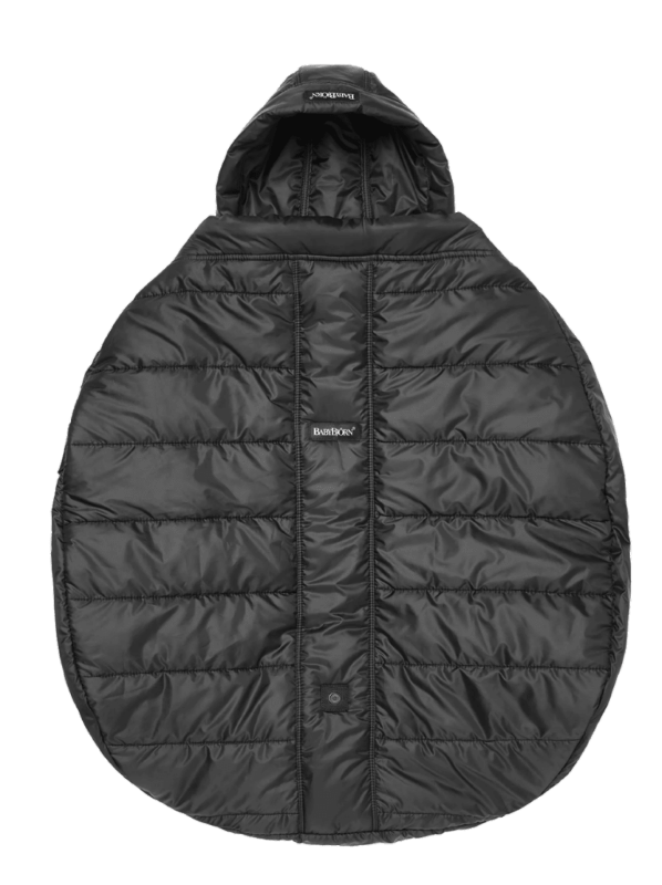BABY BJORN WINTER COVER FOR BABY CARRIER BLACK