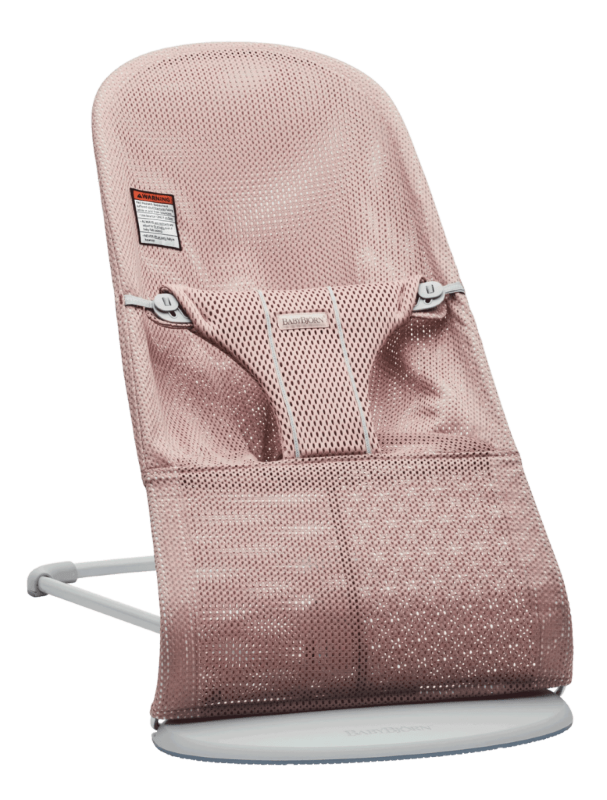 BABY BJORN BOUNCER BLISS MESH DUSTY PINK