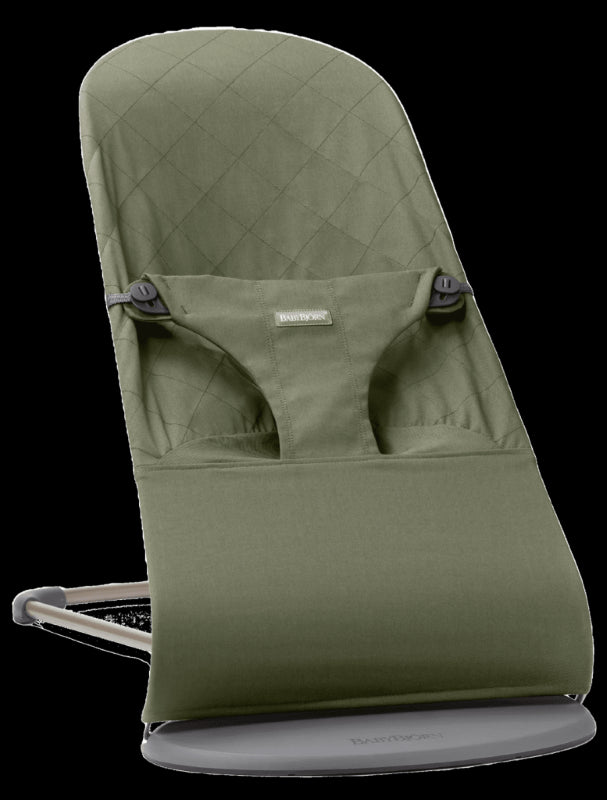 BABY BJORN BOUNCER BLISS WOVEN DARK GREEN