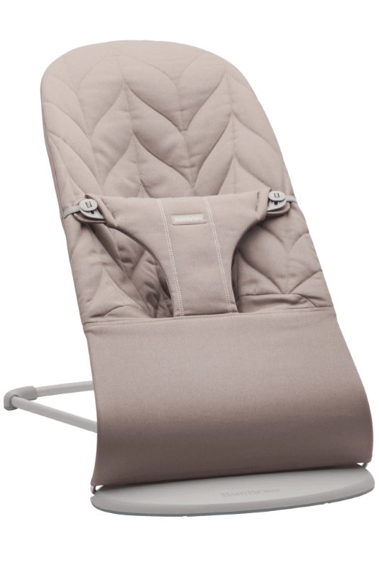 BABY BJORN BOUNCER BLISS WOVEN PETAL QUILT SAND GREY