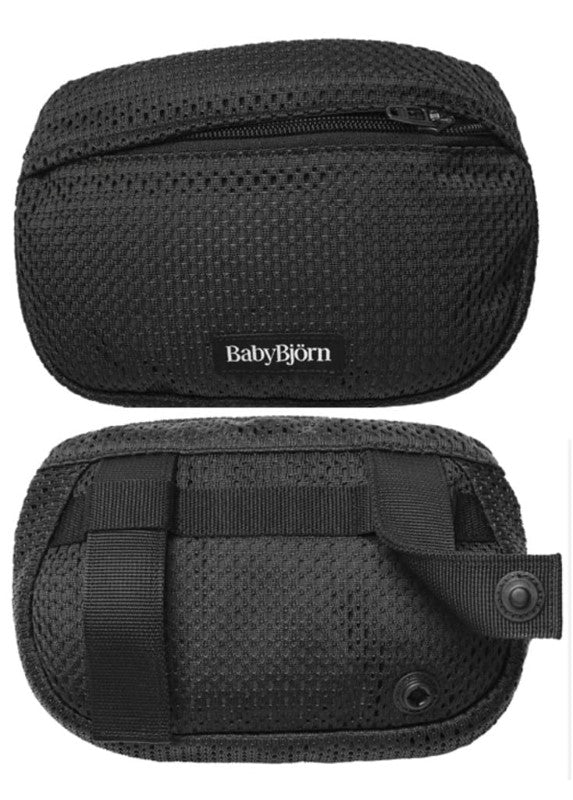 BABY BJORN POCKET POUCH FOR CARRIER MESH BLACK