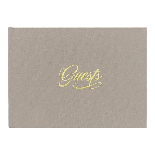 Plush Linen Grey Blue Slip-in Photo Album 200 Photos