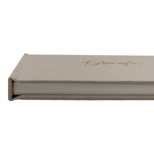 Plush Linen Grey Blue Slip-in Photo Album 200 Photos