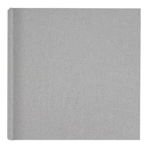 Plush Linen Black Slip-in Photo Album 200 Photos
