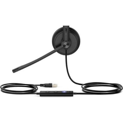 Yealink WIRED (UH34) MS MONO HEADSET , NOISE CANCELLING MIC , USA-A (1308046)