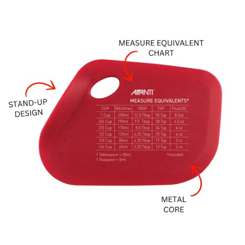 Stand Up Silicone Dough Scraper - AVANTI