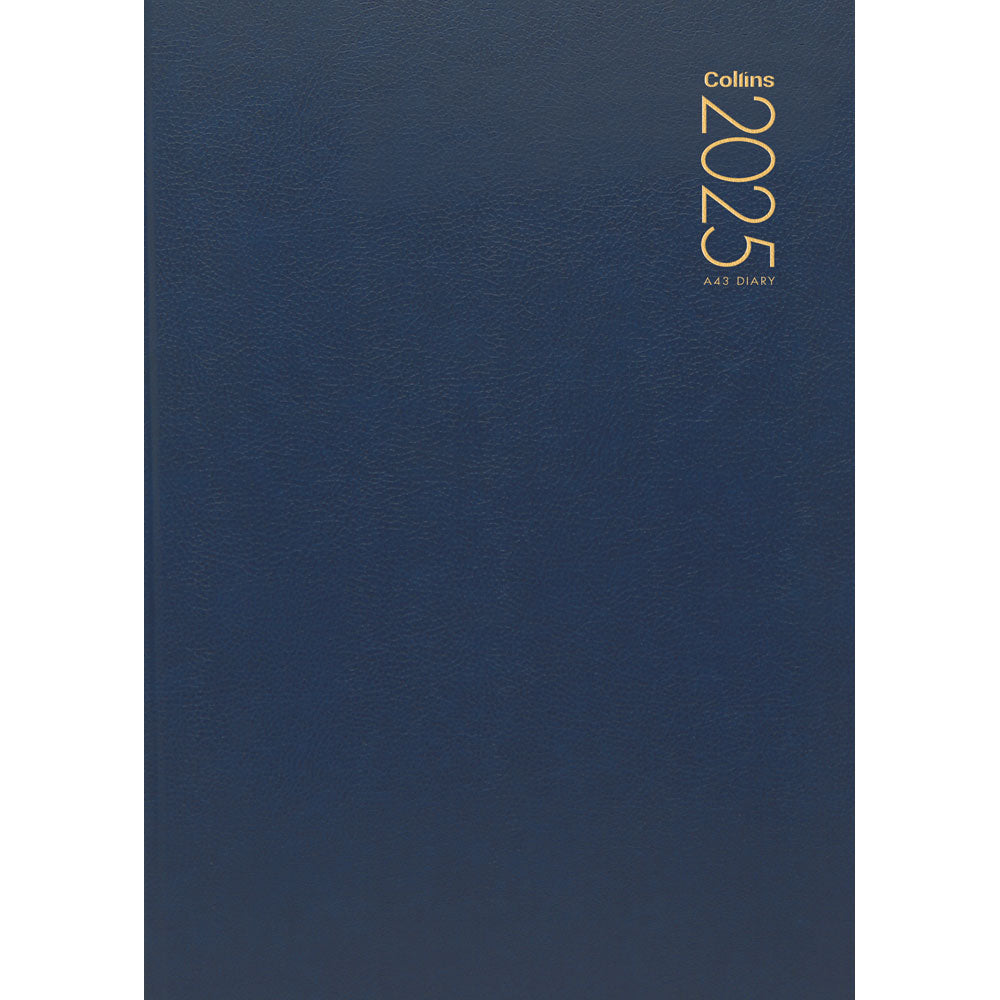 Collins Diary A43 Navy Odd Year