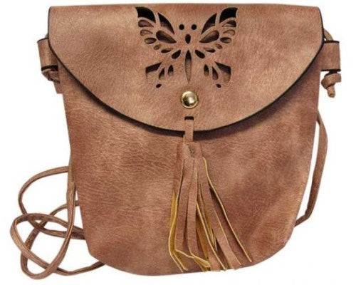 Shoulder Bag Butterfly Rose