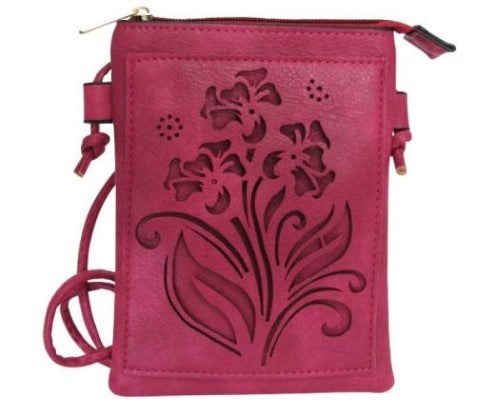 Shoulder Bag Bouquet Red