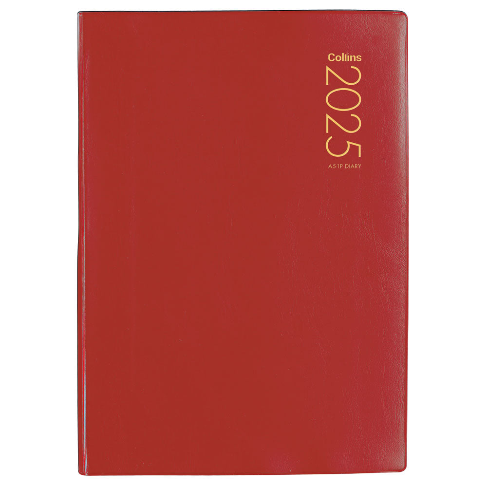 Collins Diary A51P Red Odd Year