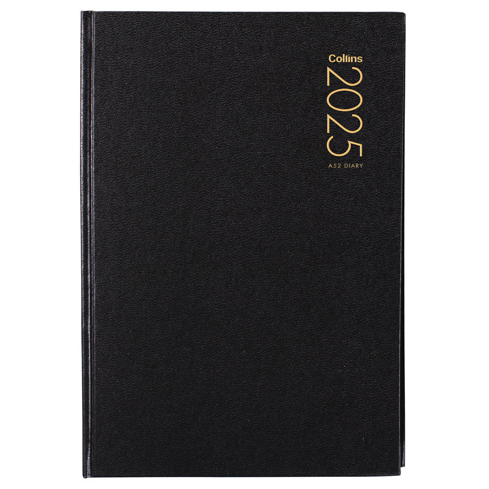 Collins Diary A52 Black Odd Year