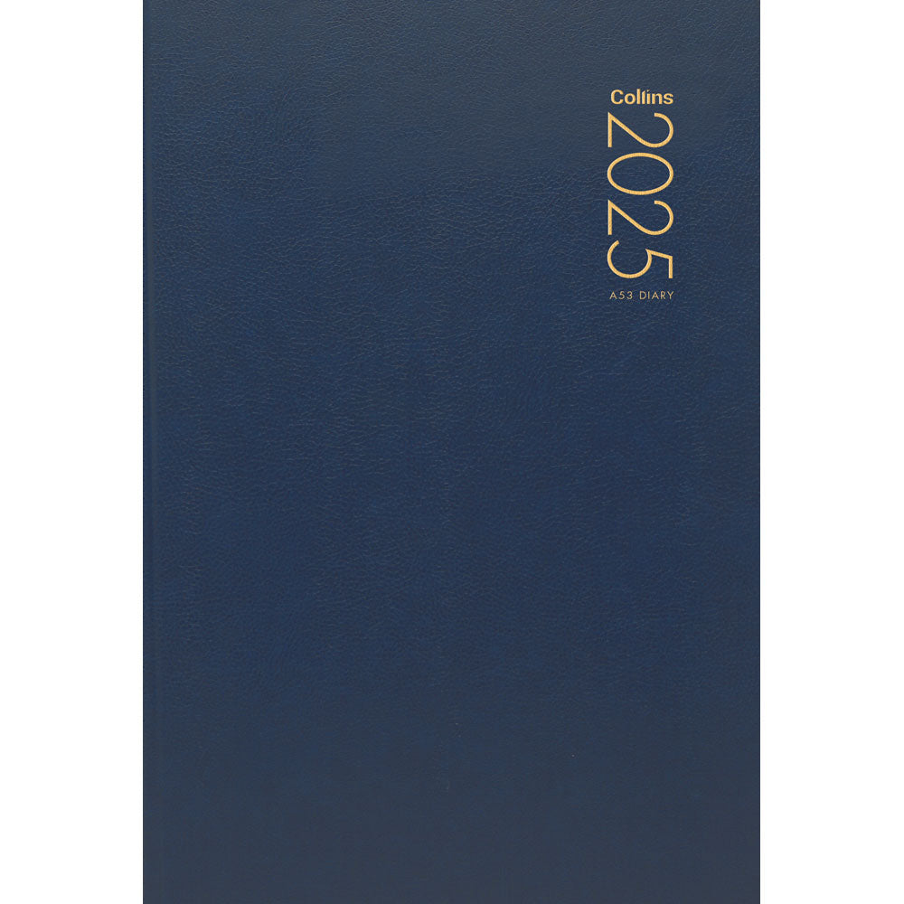 Collins Diary A53 Navy Odd Year