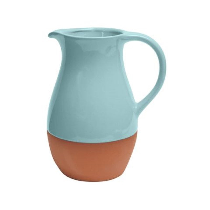 Dexam Sintra Glazed Terracotta Jug Duck Egg