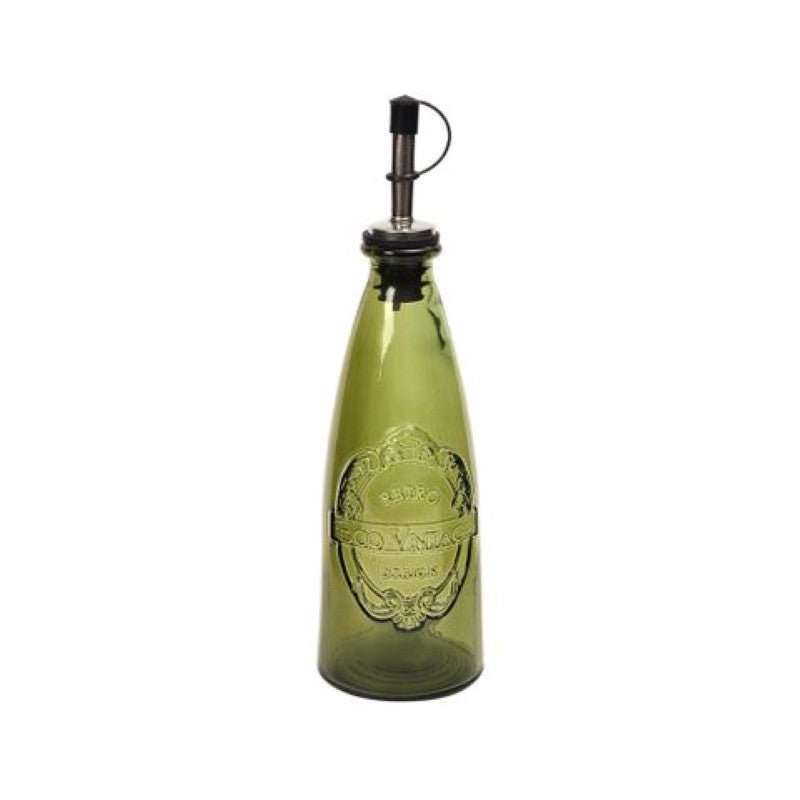 Dexam Sintra Recycled Glass Oil Drizzler Green