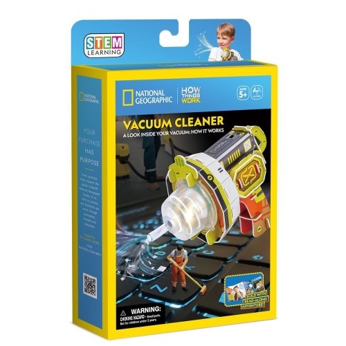 3D Puzzle - Cubic Fun Vacuum Cleaner