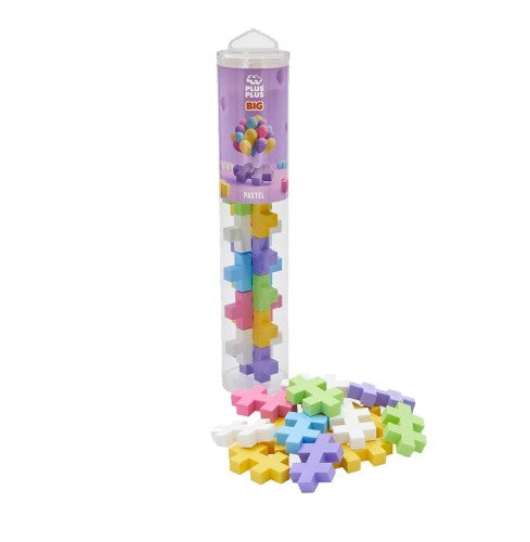 Puzzle - Plus Plus Big Pastel (15pc tube)