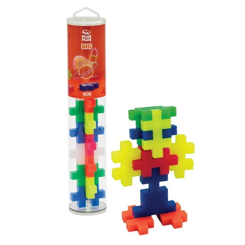 Puzzle - Plus Plus Big Neon (15pc Tube)