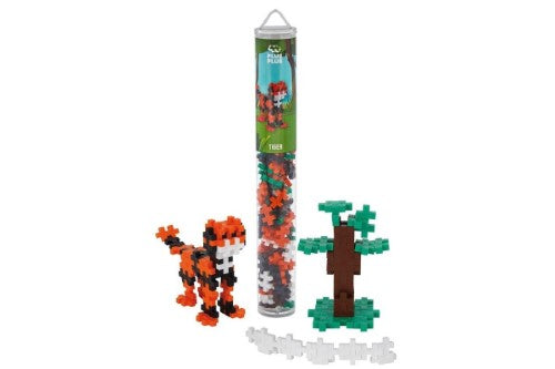 Puzzle - Plus Plus Tiger (100pc Tube)