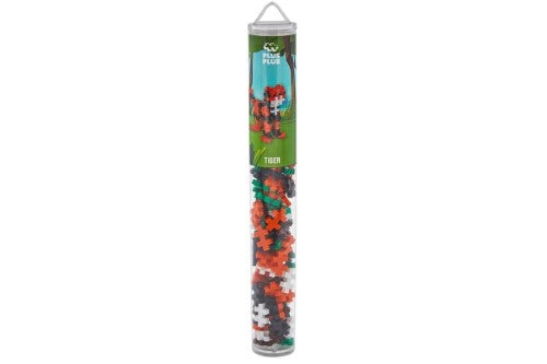 Puzzle - Plus Plus Tiger (100pc Tube)