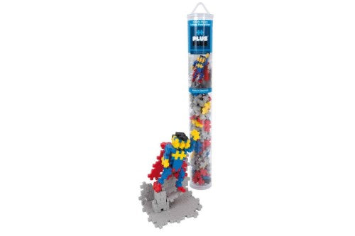 Puzzle - Plus Plus Superhero (100pc Tube)