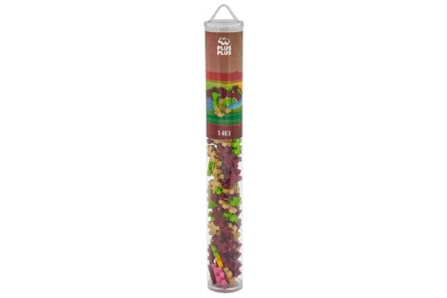 Puzzle - Plus Plus T-Rex (100pc Tube)