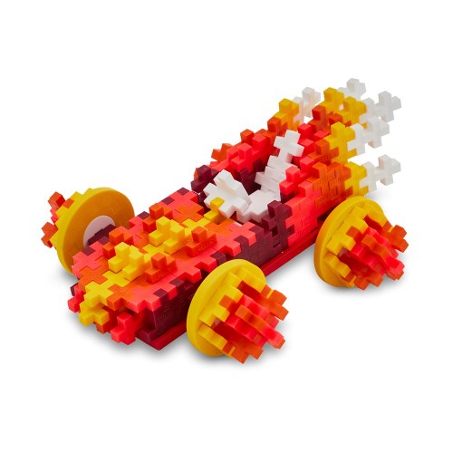Puzzle - Plus Plus Color Cars Fire (200pc Tube)