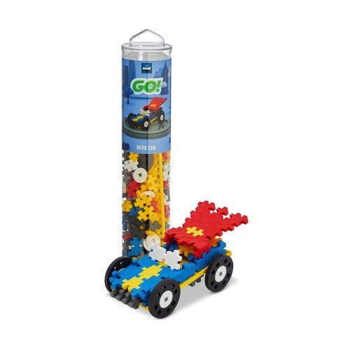 Puzzle - Plus Plus Color Cars Hero (200pc Tube)