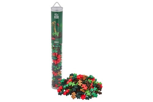 Puzzle - Plus Plus Jungle Mix (100pc Tube)