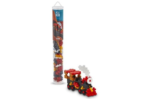 Puzzle - Plus Plus Train (100pc Tube)