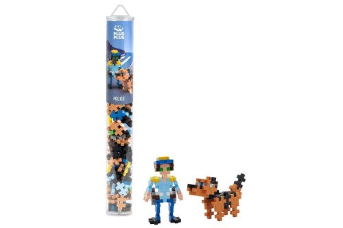 Puzzle - Plus Plus Police (100pc Tube)
