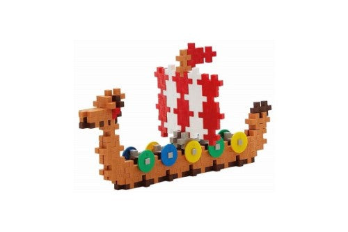 Puzzle - Plus Plus Viking Ship (100pc Tube)