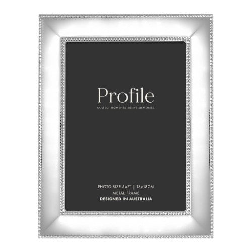Bamboo Silver Metal Photo Frame