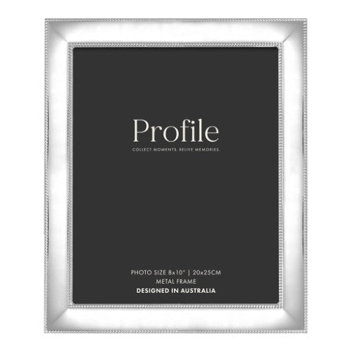 Bamboo Silver Metal Photo Frame