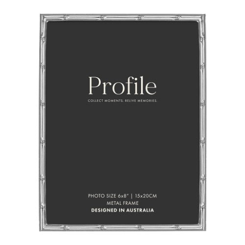 Bamboo Rose Gold Metal Photo Frame