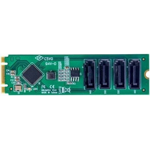 StarTech.com 4-Port M.2 to SATA Adapter Card (4P-SATA-M2-ADAPTER)