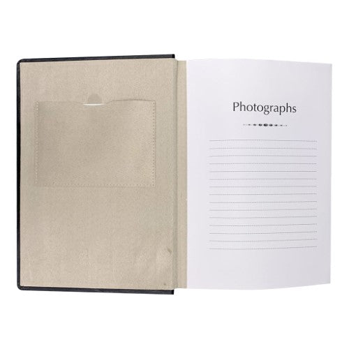 Prestige Brown Leather Slip-in Photo Album 200 Photos