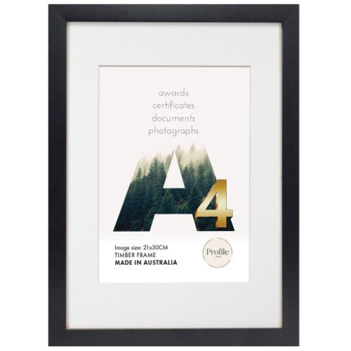 Elegant Deluxe Black Photo Frame