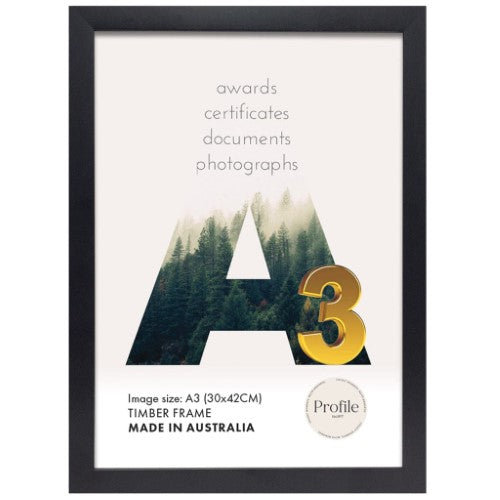 Elegant Deluxe Black Photo Frame